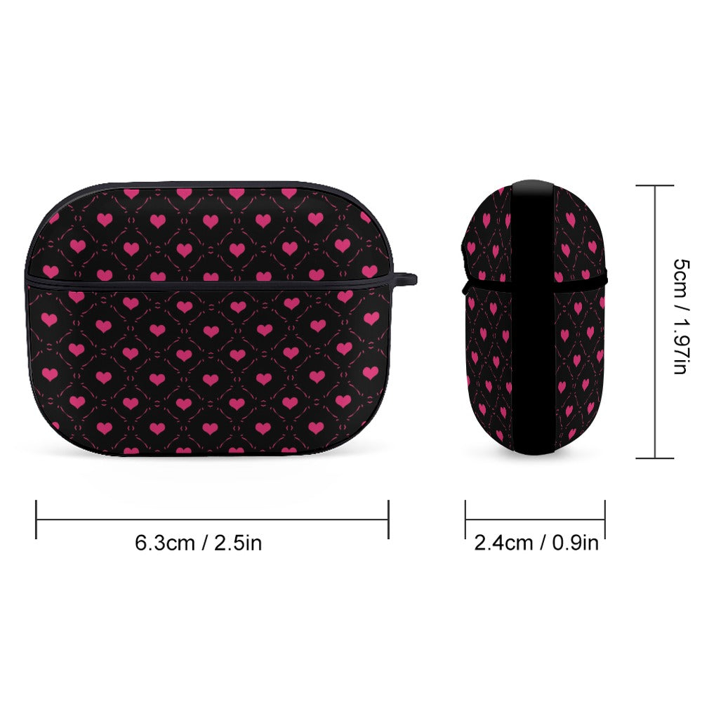 Pink Hearts Apple AirPods Pro Headphone Cover