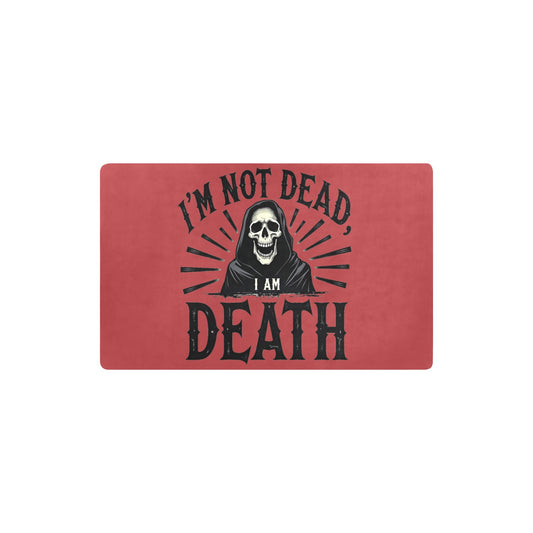 I'm Not Dead Grim Reaper Kitchen Mat 32"x20"