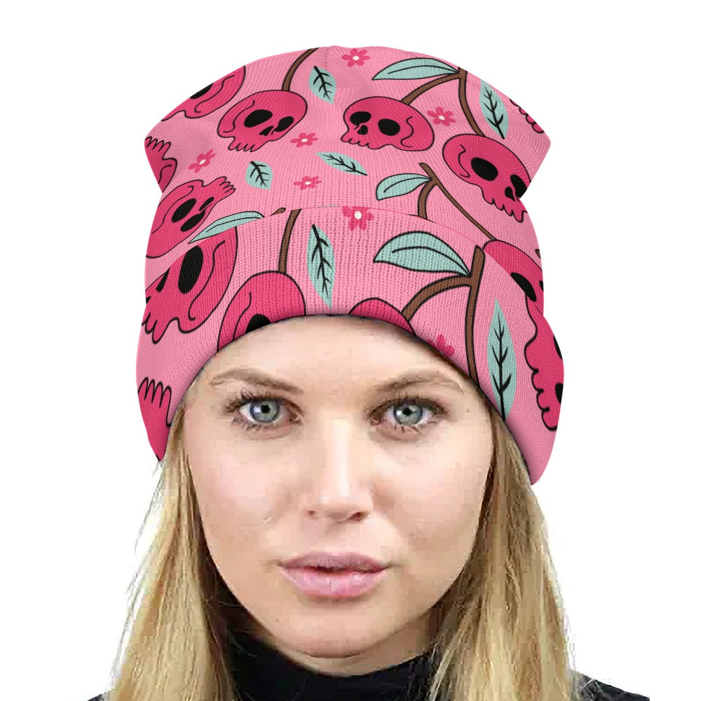 Cherry Skulls Beanie