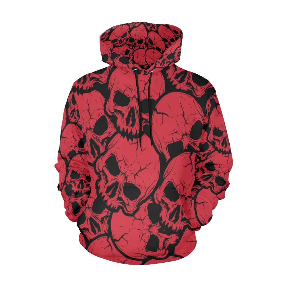 Red Skulls Hoodie