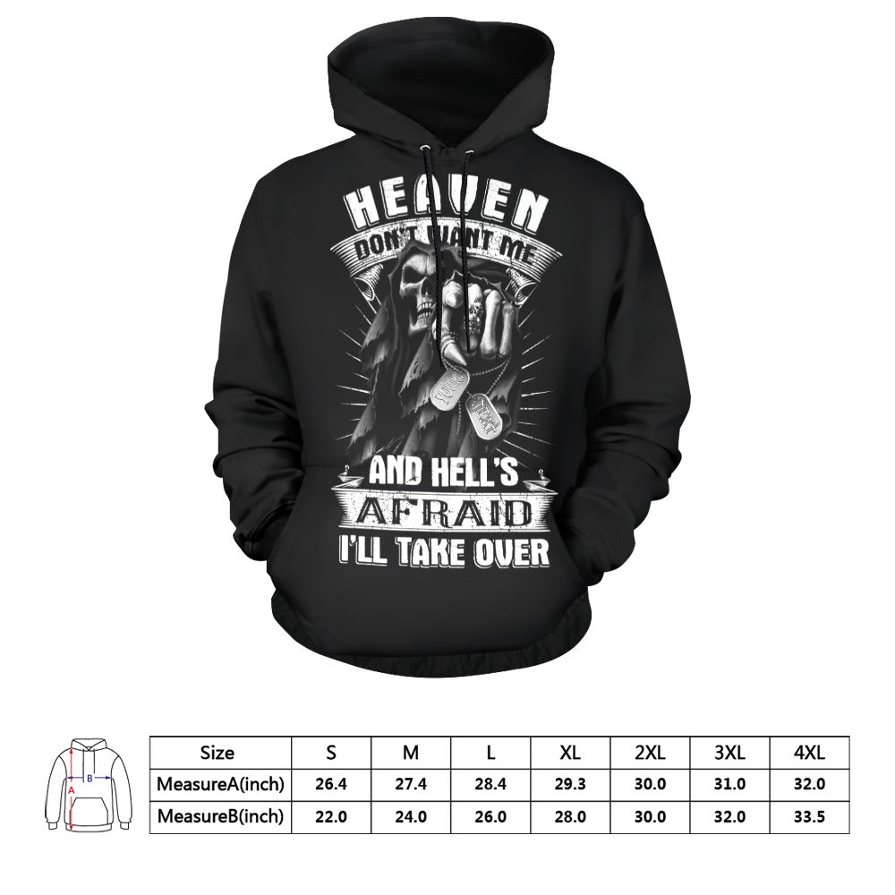 Heaven Don't Want Me Hoodie