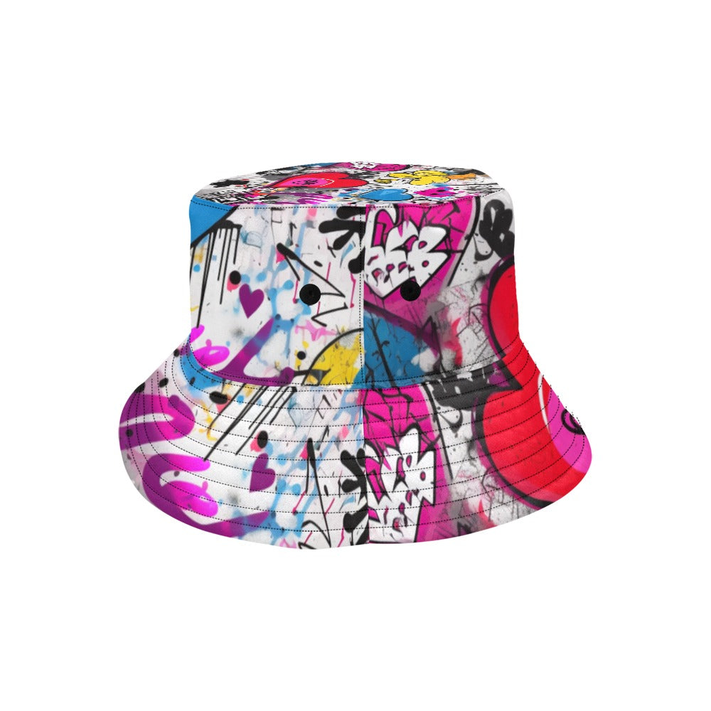Graffiti Design Bucket Hat