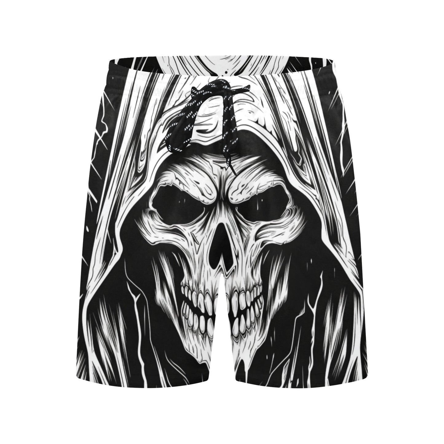 The Grim Reaper Beach Shorts