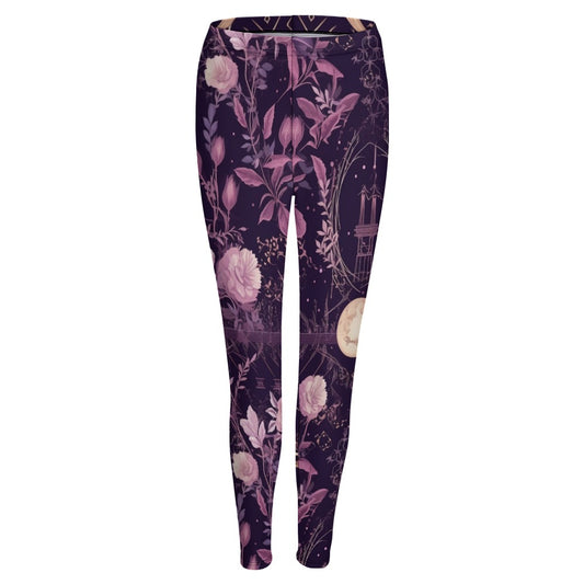 Gothic Purple Leggings