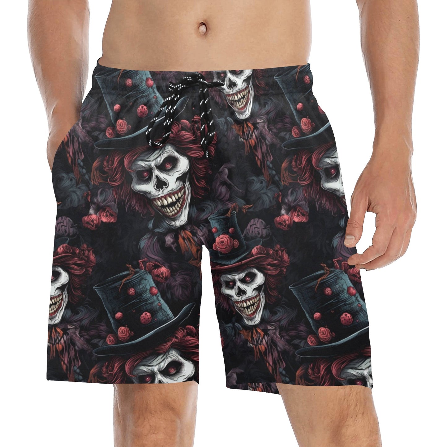 Sinister Skull Beach Shorts