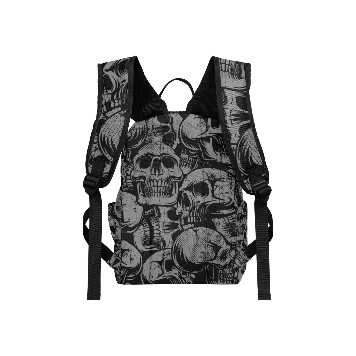 Silver Skull Lightweight Casual Backpack