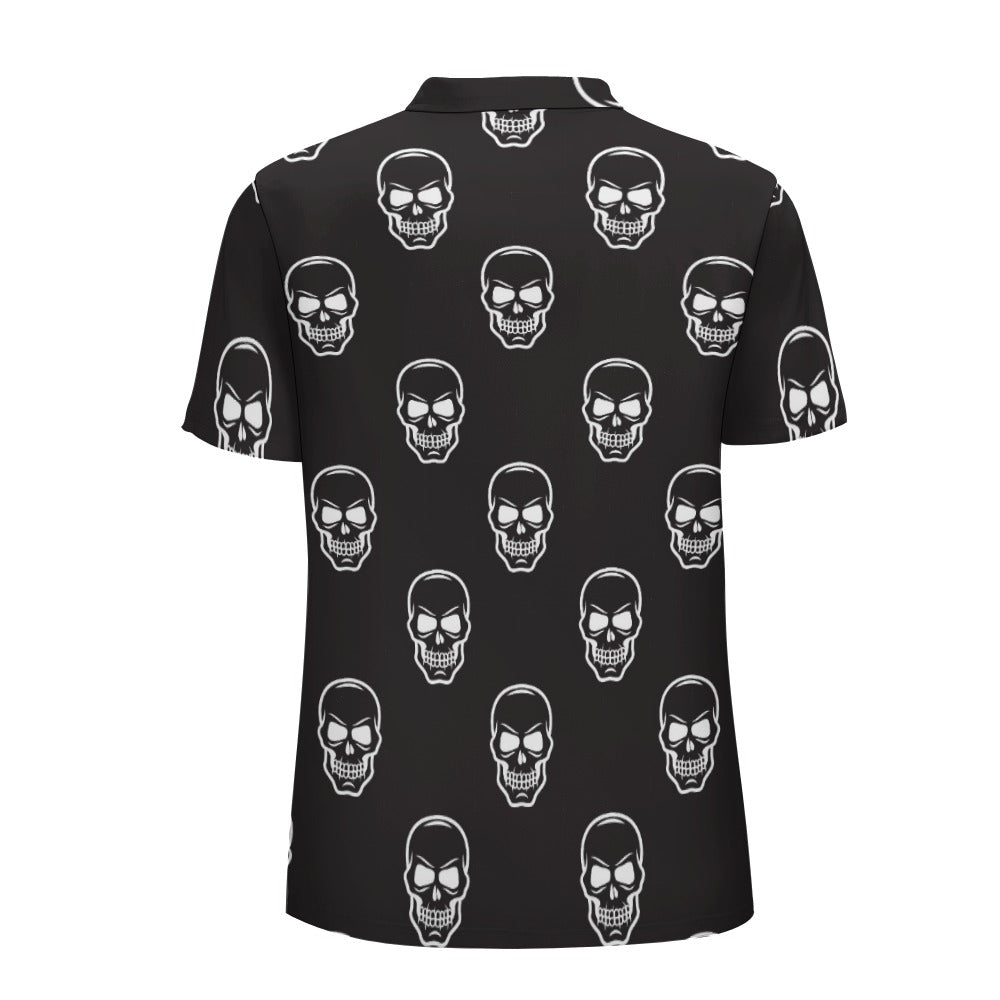 Smiling Skulls Polo Shirt