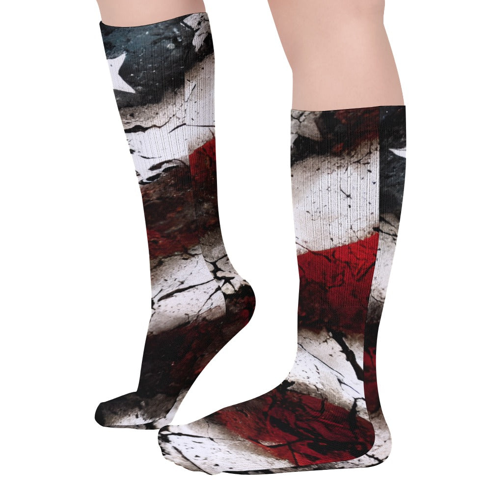 Grunge USA Colors Breathable Stockings (5 Pack)