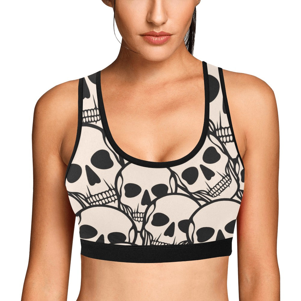 Skulls Sports Bra