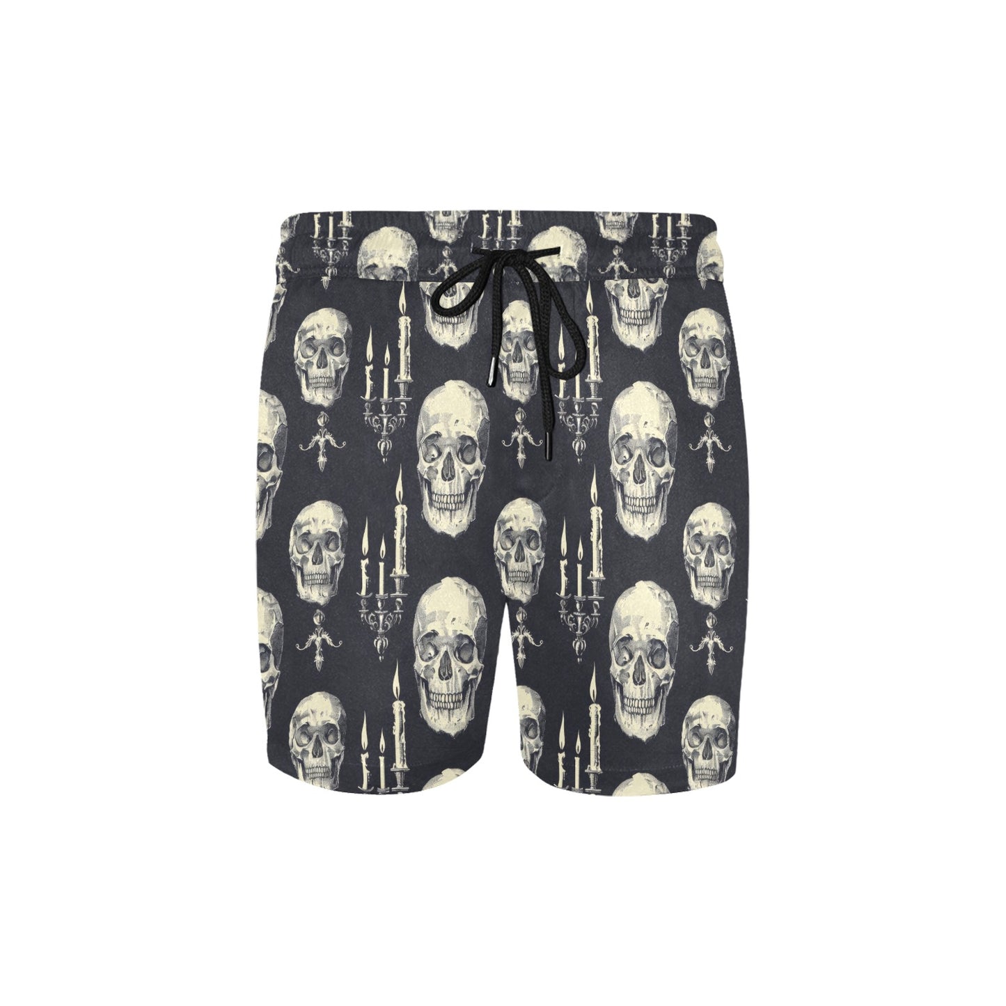 Skulls And Candles Men's Mid-Length Swim Shorts