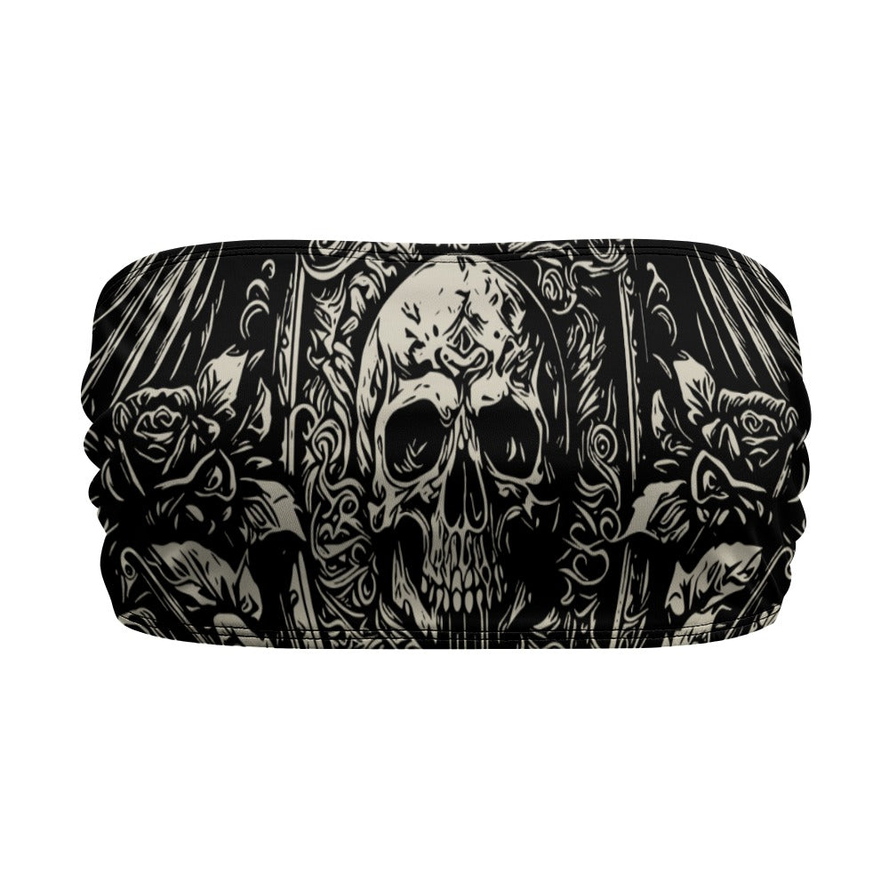 Gothic Skull Design Chest Wrap