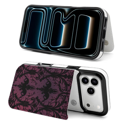 Gothic Purple Design Apple iPhone 17 Series TPU Phone Case