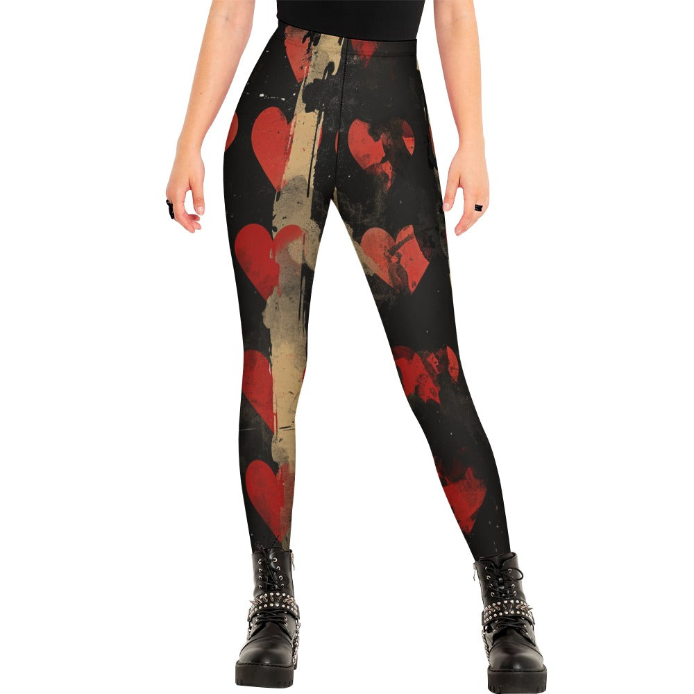 Broken Hearts Leggings