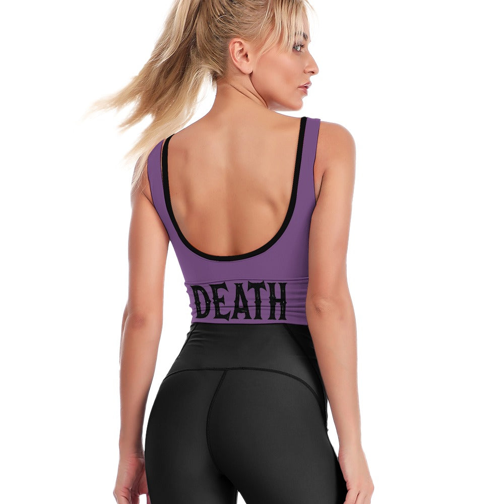 I'm Not Dead I am Death Yoga Vest
