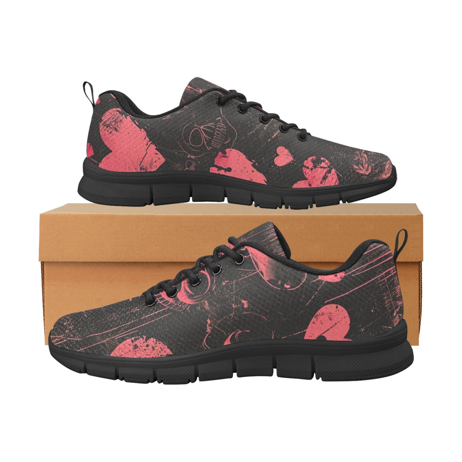 Faded Gothic Breathable Sneakers