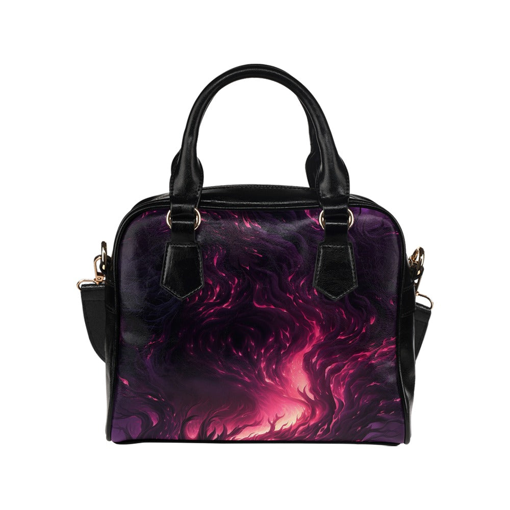 Midnight Pink Shoulder Handbag