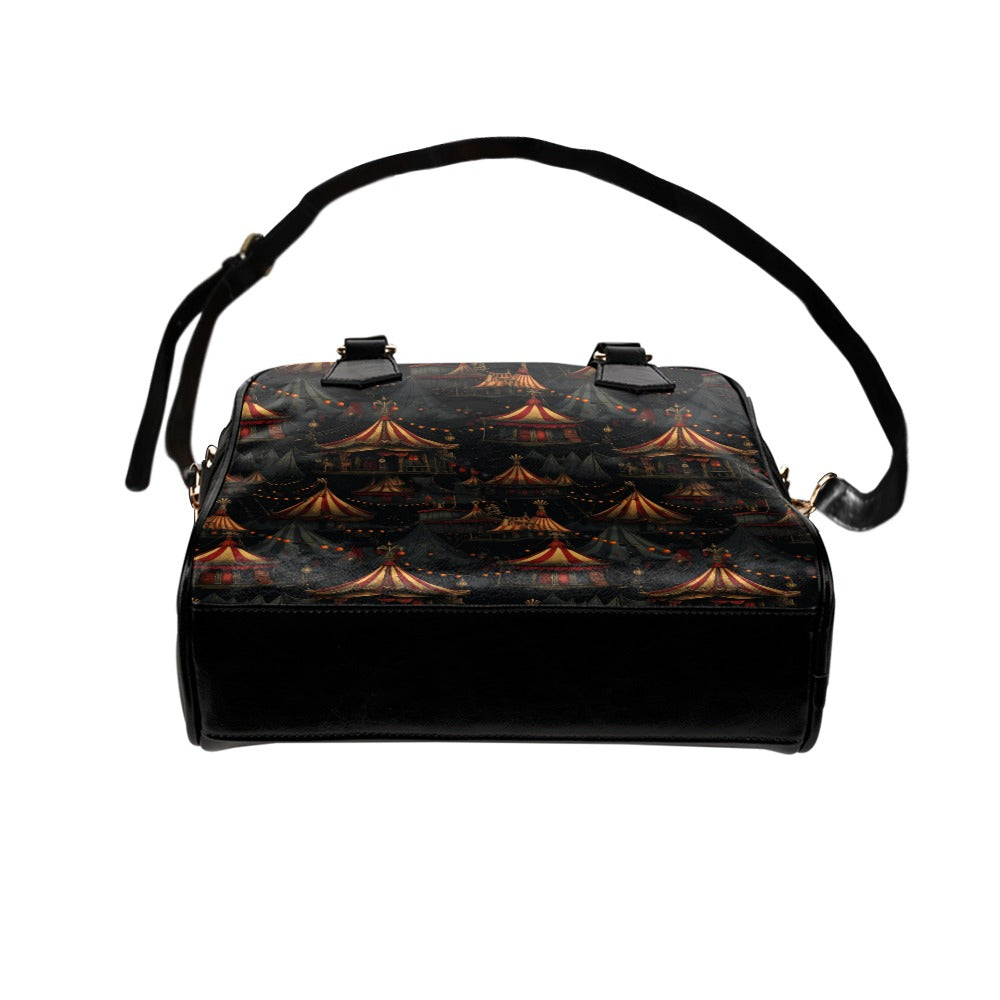 Sinister Circus Shoulder Handbag