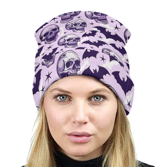 Laughing Skulls And Bats Beanie