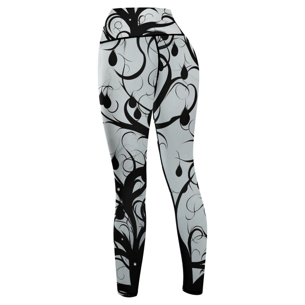 Vines Of Darkness Yoga Pants