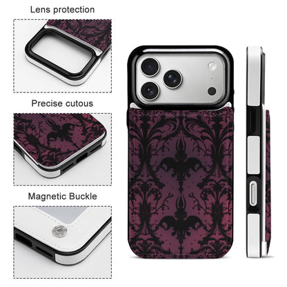 Gothic Purple Design Apple iPhone 17 Series TPU Phone Case