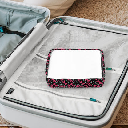 Cherry Skulls Transparent Storage Bag Five in One