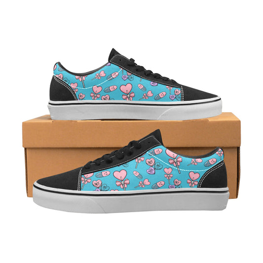 Skull Candies Lace-Up Canvas Shoes