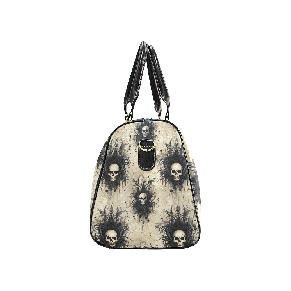 Gothic Skull Large Travel Bag