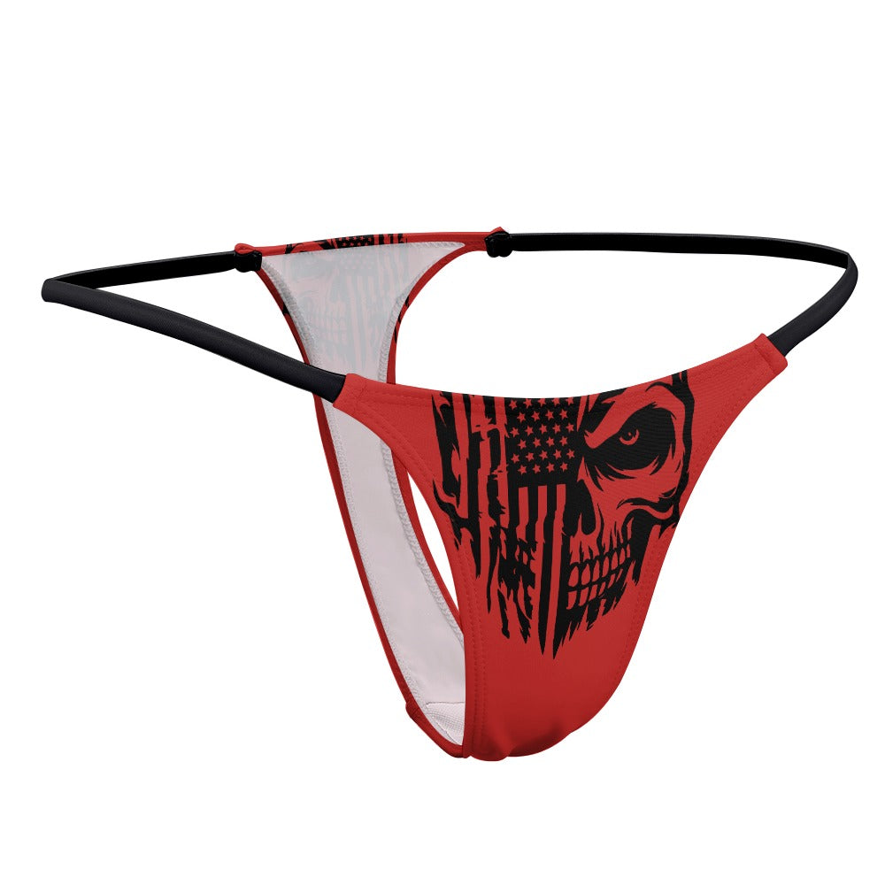 American Skull Thin Thong