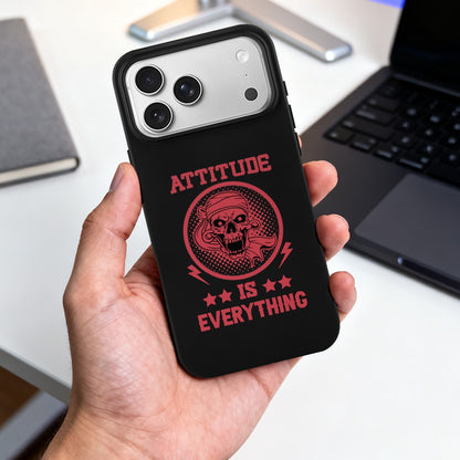 Attitude Is Everything Skull Apple iPhone 17 Series TPU Phone Case