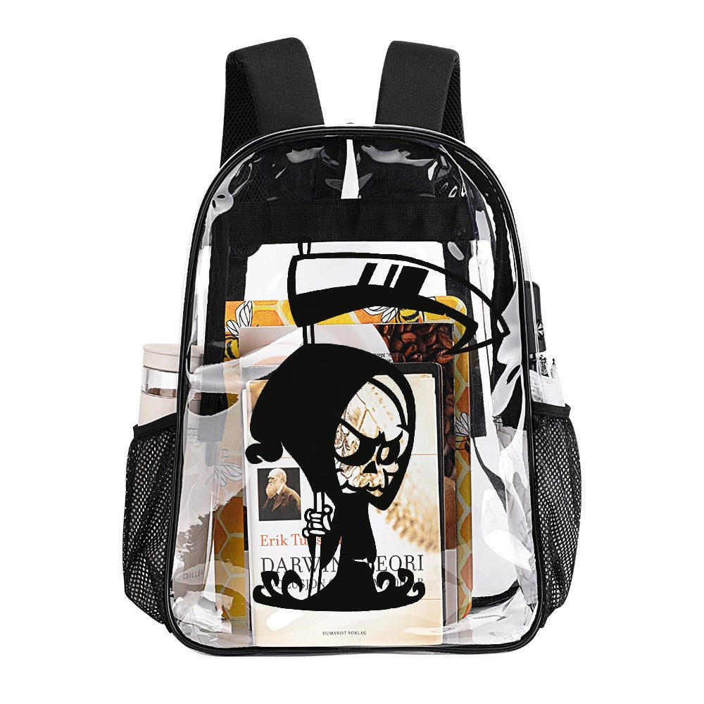 Little Reaper Transparent Backpack