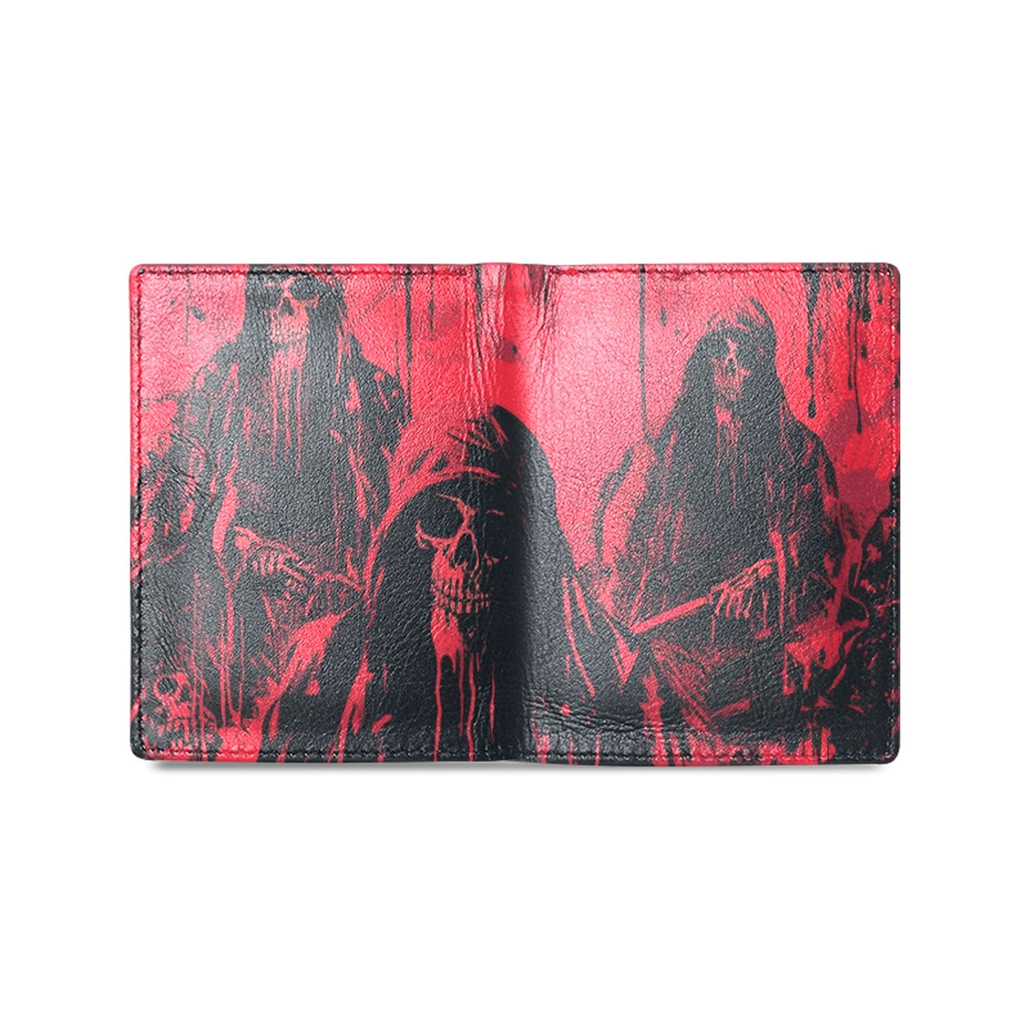 The Grim Reaper Leather Wallet