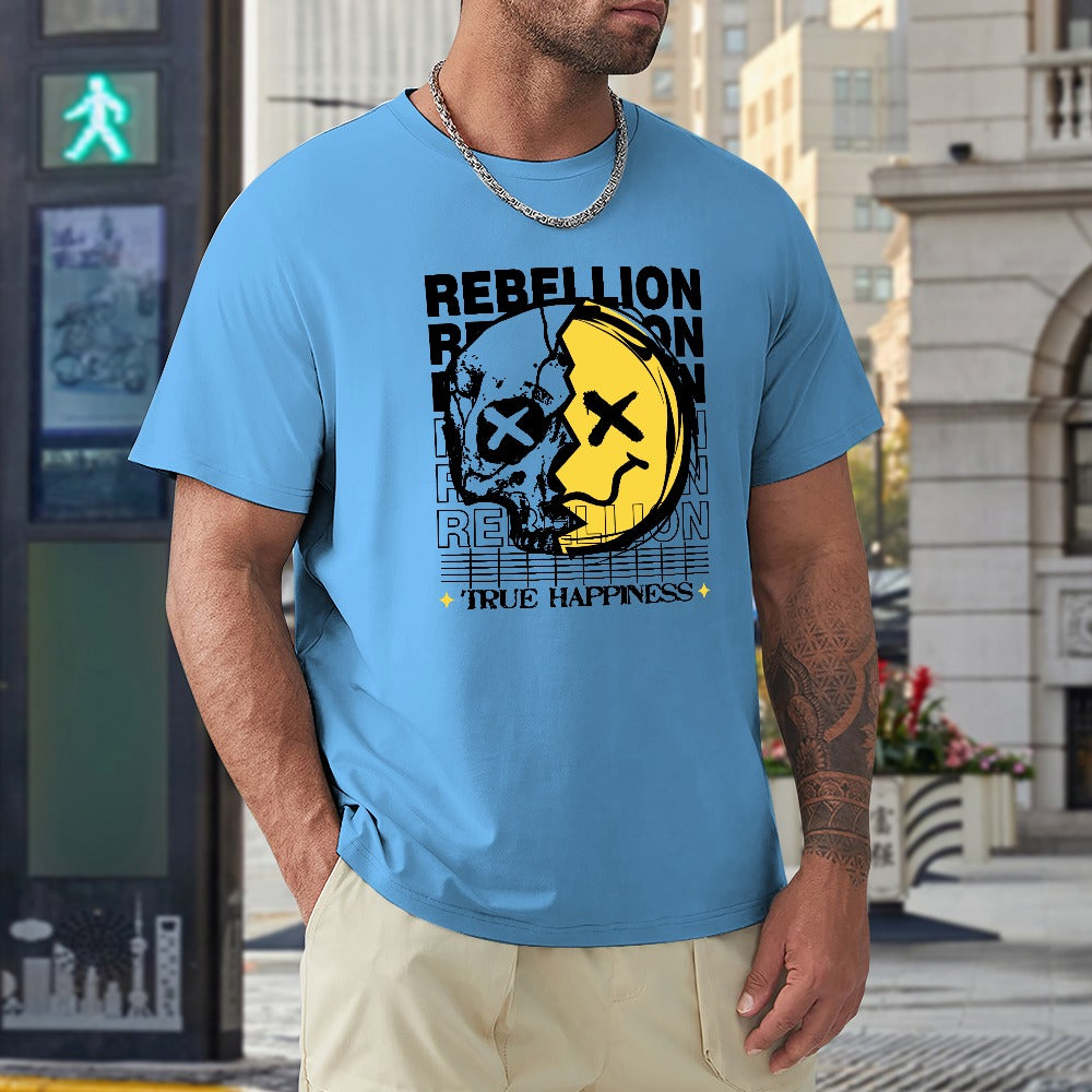 Rebellion Men's 100% Cotton T-shirt