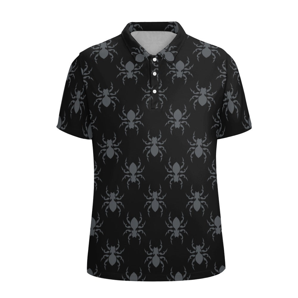 Gothic Spiders Polo Shirt