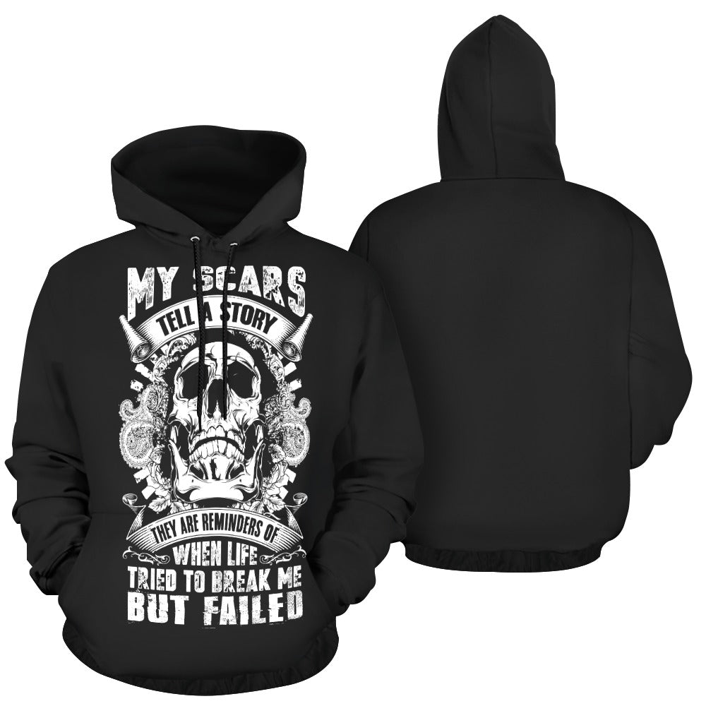 My Scars Tell A Story Hoodie