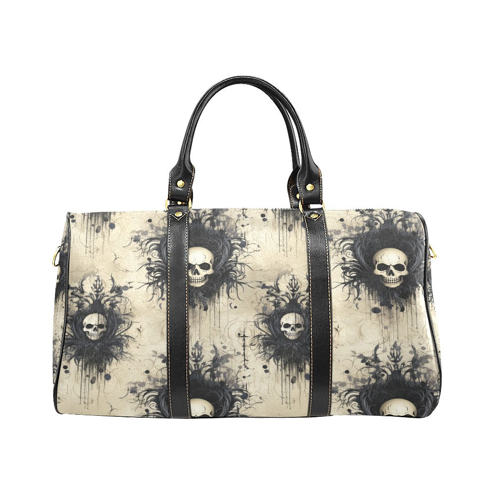 Gothic Skull Large Travel Bag