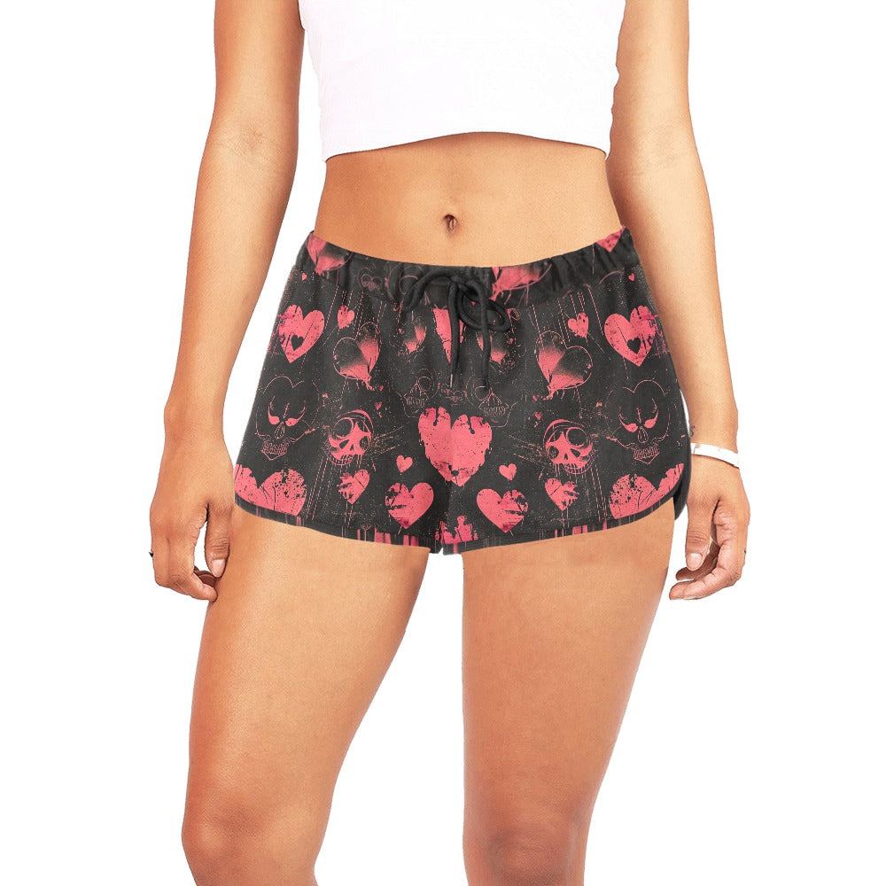 Gothic Fade Casual Shorts