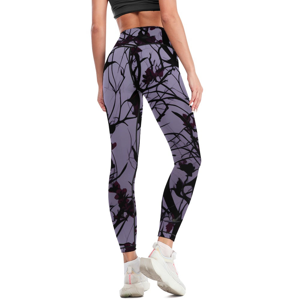 Midnight Purple Yoga Pants