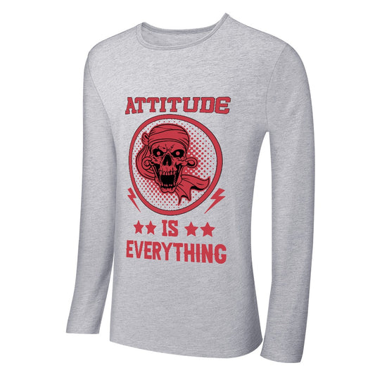 Attitude Is Everything Crewneck Long Sleeve T-shirt