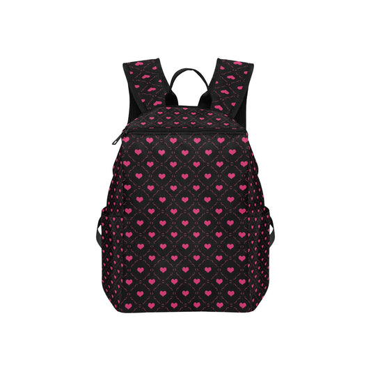 Little Pink Hearts Lightweight Casual Backpack