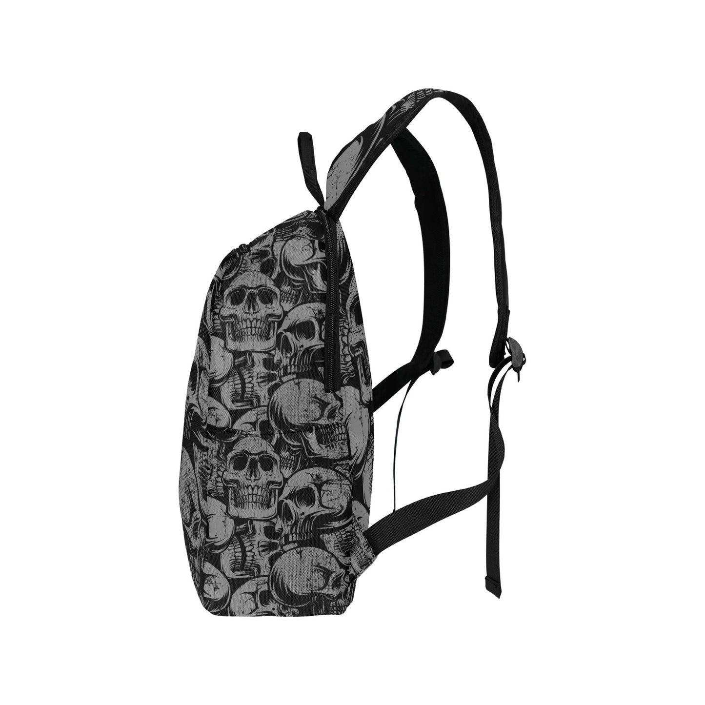 Silver Skull Lightweight Casual Backpack