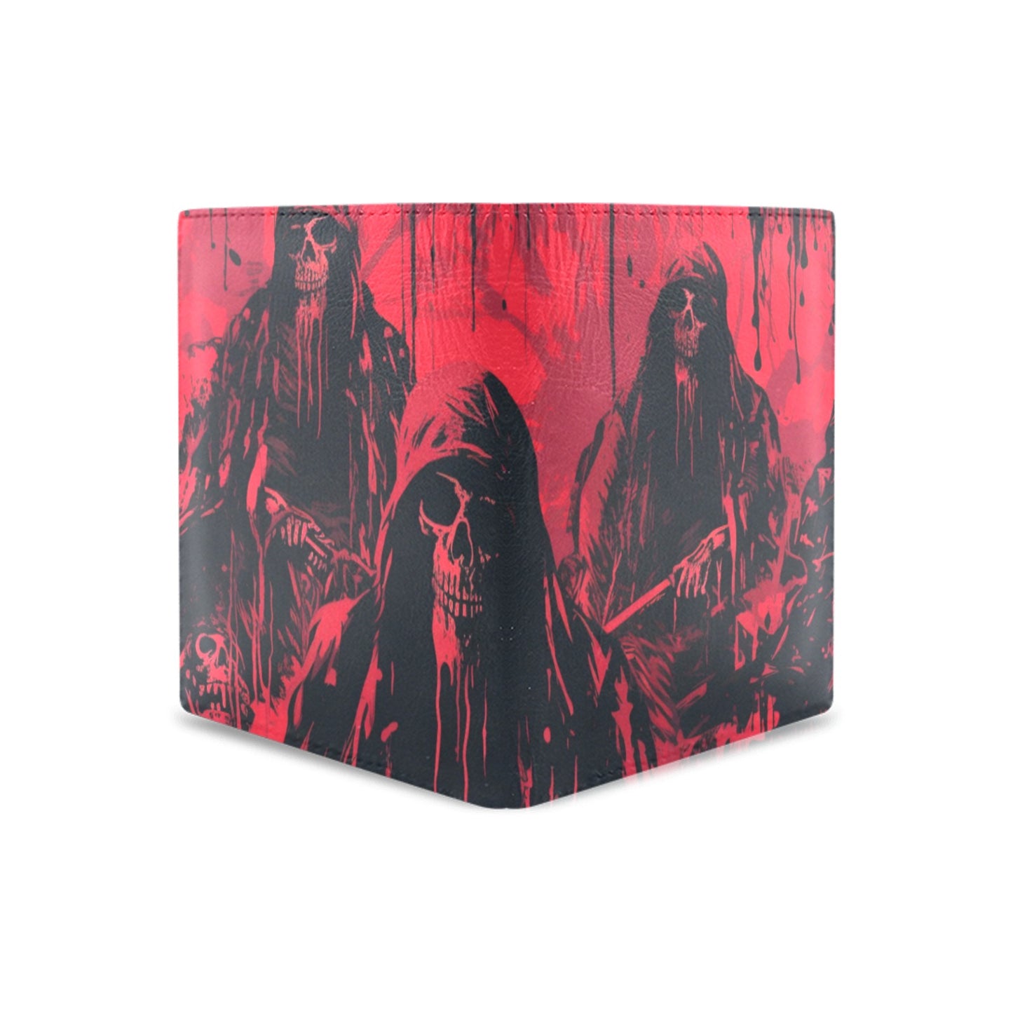 The Grim Reaper Leather Wallet