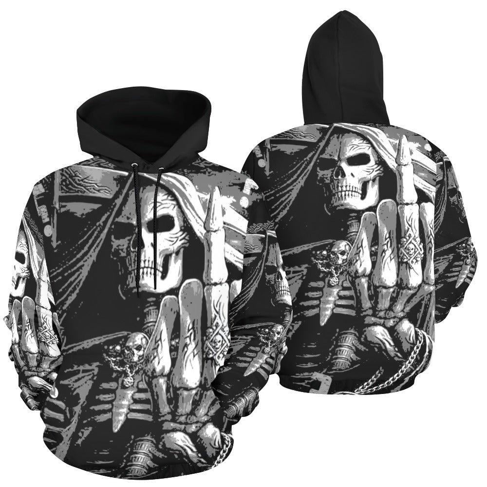 GRIM ROCKER - Hoody Black - Spiral USA
