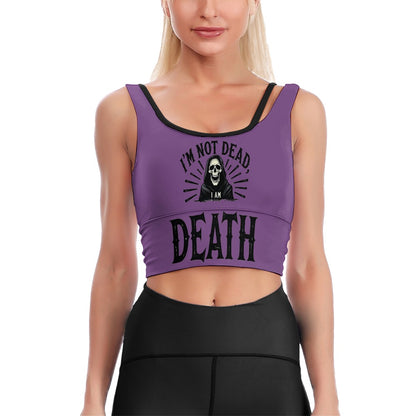 I'm Not Dead I am Death Yoga Vest