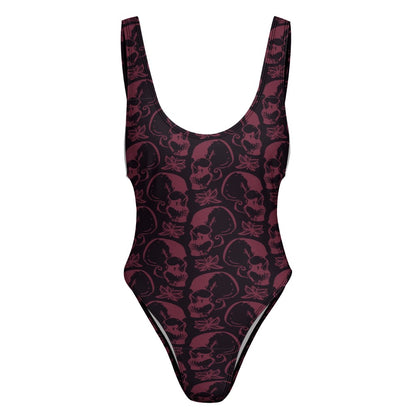 Purple Skulls One-piece Jumpsuit