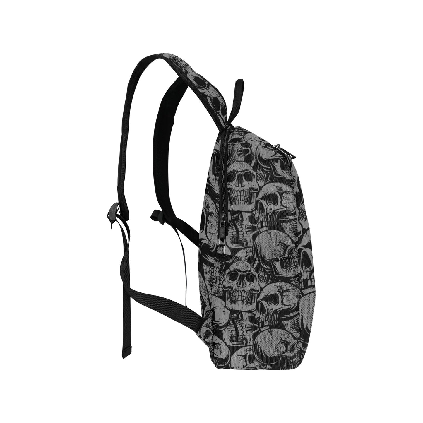 Silver Skull Lightweight Casual Backpack