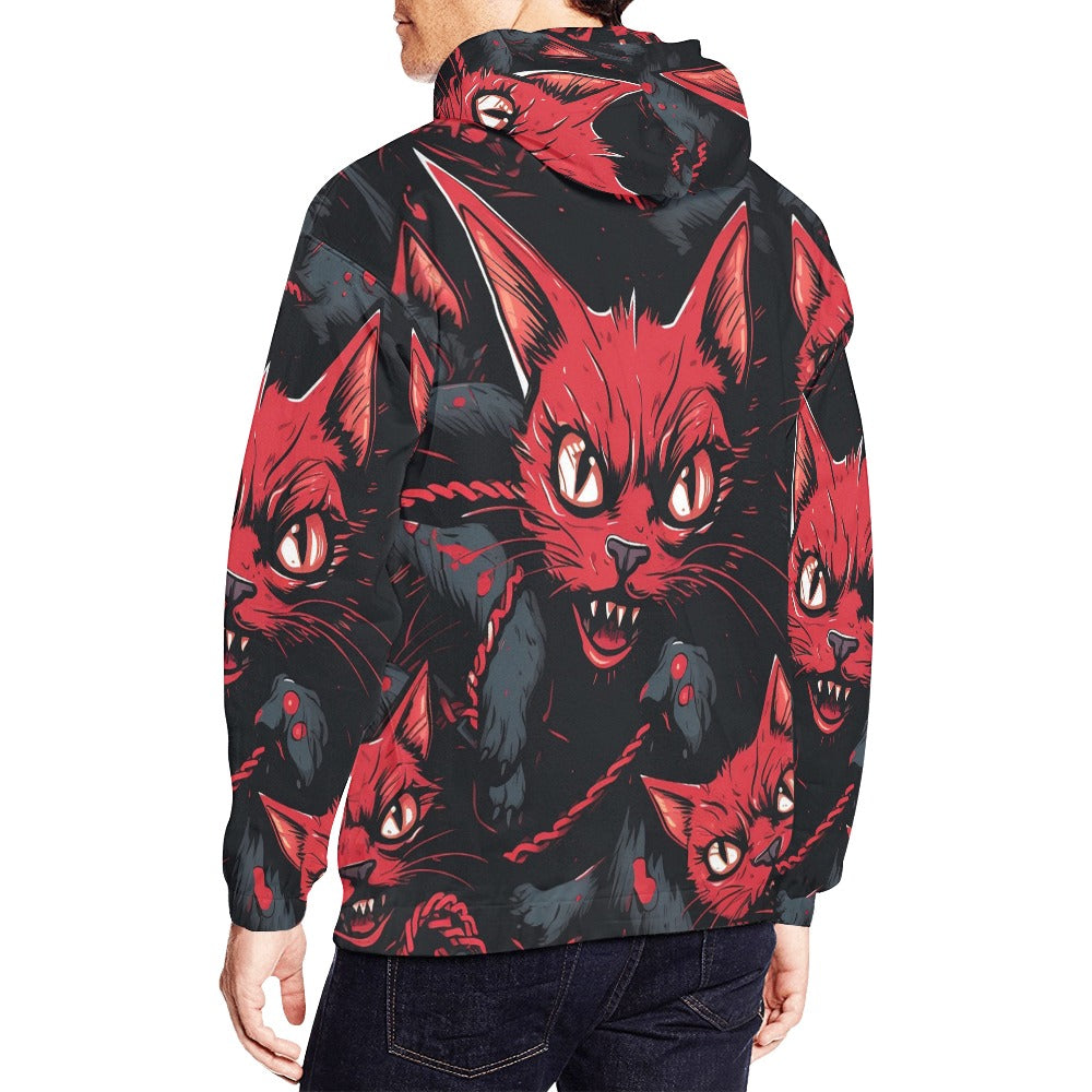 Angry Cat Hoodie