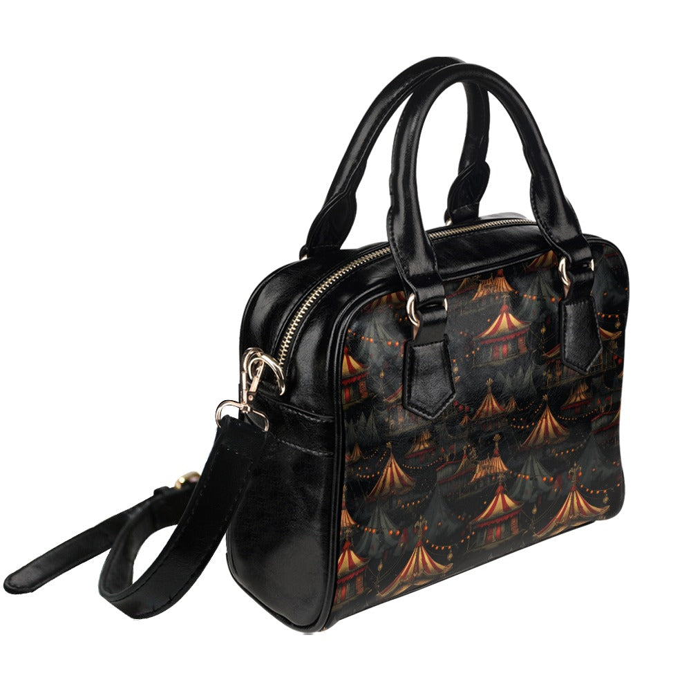 Sinister Circus Shoulder Handbag