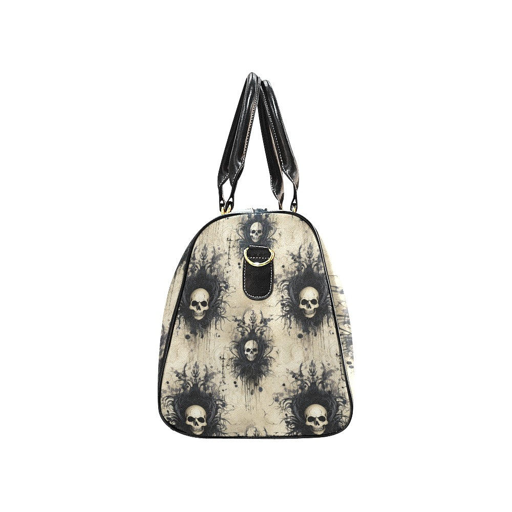 Gothic Skull Large Travel Bag