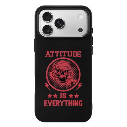 Attitude Is Everything Skull Apple iPhone 17 Series TPU Phone Case