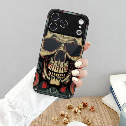 Retro Skulls Apple iPhone 17 Series Glass Phone Case